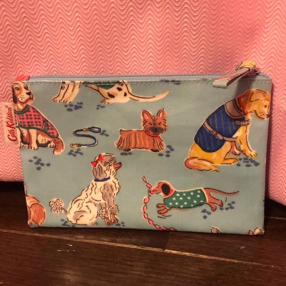 Cath Kidston Accessories Cath Kidston Dog Print Zipper Pouch Poshmark